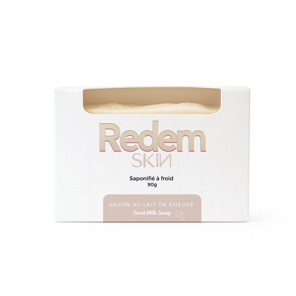 Savon lait de chèvre redem skin